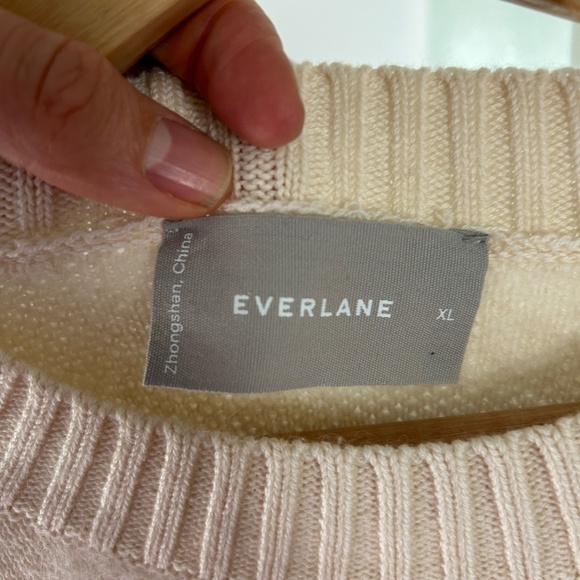 Everlane The Alpaca Tiger Jacquard Crewneck XL - Picture 5 of 5